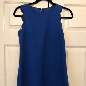 Scalloped JCrew Dress